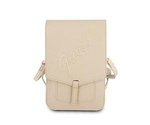 GUESS Borsa GUWBRSAVSLG oro Saffiano Script