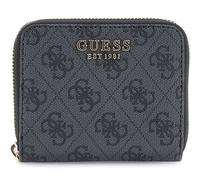 GUESS borsa Laurel II SLG Small Zip Around Wallet Coal Logo