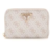 GUESS borsa Laurel SLG Medium Zip Around Wallet Bone Logo