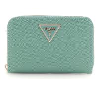 GUESS Laurel SLG Medium Zip Around Wallet Teal