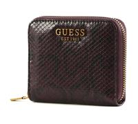 GUESS borsa Laurel SLG Small Zip Around Wallet Plum