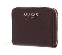 GUESS borsa Laurel SLG Small Zip Around Wallet Plum