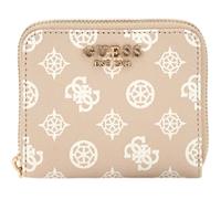 GUESS borsa Laurel SLG Small Zip Around Wallet Sand Logo