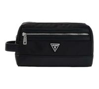 GUESS borsa per utensili Berlin Small Necessaire Dark Black nero