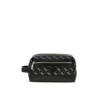 GUESS borsa per utensili Berlin Small Necessaire Dark Black nero