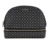 GUESS borsa per utensili Dome Cosmetic Pouch L Coal Multi Logo