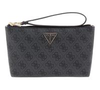 GUESS borsa per utensili Laurel II Wristlet Pouch Coal Logo