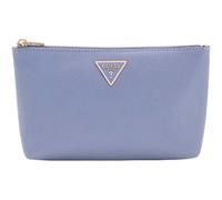 GUESS borsa per utensili Laurel II Wristlet Pouch Grey Blue grigio cadetto