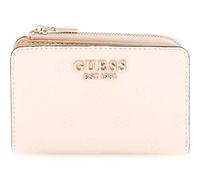 GUESS borsa porta carte di credito Phoebe SLG Zip Around Card Case Rose Water Logo rosa