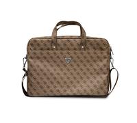 Guess, Borsa porta PC per computer portatile 16'' Hot Stamp, Marrone
