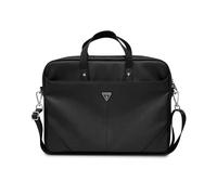 Guess, Borsa porta PC per computer portatile 16'' Saffiano, Nero