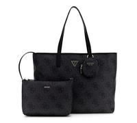 GUESS borsa shopper borsa a tracolla con scomparto per laptop Power Play II Large Tech Tote Coal Logo grigio scuro