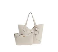 GUESS borsa shopper Darcy 2 in 1 Tote Stone grigio chiaro