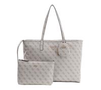 GUESS borsa shopper Power Play II Large Tech Tote Dark Taupe Logo