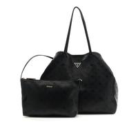 GUESS borsa shopper Victtoria 2 in 1 Tote Black Logo nero