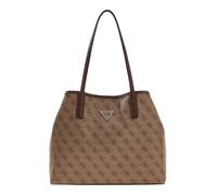 GUESS borsa shopper Victtoria 2 in 1 Tote Latte Logo/Brown marrone chiaro