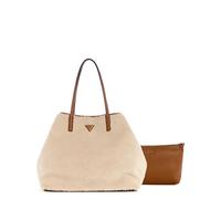 Guess Borsa shopper Victtoria 40 cm beige