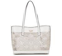Guess Borsa Shopping LETTY 2 IN 1 TOTE in Bianco Unica