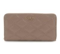 GUESS borsa Tamsin Cheque Organizer Dark Taupe
