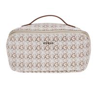 GUESS borsa trucco Make Up Case Beige Multi