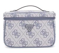 GUESS borsa trucco Toiletry Train Case Slate Logo grigio cadetto