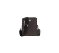 GUESS Borsello Torino, Similpelle Marrone Scuro, 19,5 x 24 x 5,5 cm, con Tracolla Regolabile