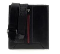 GUESS Borsello Tracolla Uomo Torino Nero Logo Originale Casual Elegante
