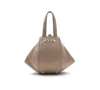 GUESS borsetta borsa a tracolla Anise Top Handle Pouch Dark Taupe Logo grigio talpa