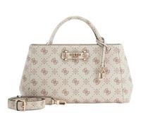 GUESS borsetta borsa a tracolla Carrie Logo Girlfriend Satchel Vanilla Logo avorio