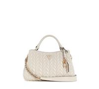 GUESS borsetta borsa a tracolla Cheryl Triple Compartment Satchel Stone avorio