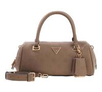 GUESS borsetta borsa a tracolla Cresidia II Box Satchel Dark Taupe Logo grigio talpa
