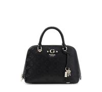 GUESS borsetta borsa a tracolla Dita Dome Satchel Bag Black Logo nero
