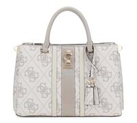 GUESS borsetta borsa a tracolla Erenia Girlfriend Satchel Dark Taupe Logo grigio talpa