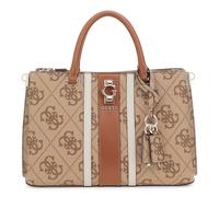 GUESS borsetta borsa a tracolla Erenia Girlfriend Satchel Latte Logo marrone chiaro