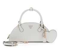 GUESS borsetta borsa a tracolla Isobel Dome Satchel White bianco