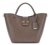 GUESS borsetta borsa a tracolla Jane Tote Bag Dark Taupe grigio talpa
