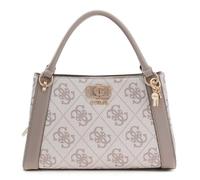 GUESS borsetta borsa a tracolla Karnilla Logo Girlfriend Satchel Dark Taupe Logo grigio talpa