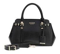 GUESS borsetta borsa a tracolla Leona Multi Compartment Satchel Black nero