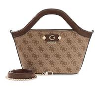 GUESS borsetta borsa a tracolla Lindsey Mini Tote Latte Logo marrone chiaro