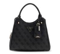 GUESS borsetta borsa a tracolla Meridian II Girlfriend Carryall Bag Coal Logo grigio scuro