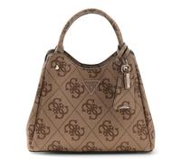 GUESS borsetta borsa a tracolla Meridian II Girlfriend Carryall Bag Latte Logo marrone chiaro