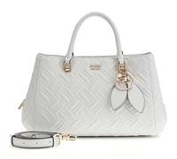 GUESS borsetta borsa a tracolla Sally Triple Compartment Satchel White bianco
