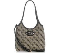 GUESS borsetta borsa a tracolla Samantha Mini Tote Black Logo beige