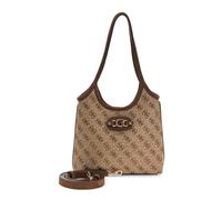 GUESS borsetta borsa a tracolla Samantha Mini Tote Latte Logo/Brown marrone chiaro