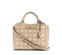 GUESS borsetta borsa a tracolla Silia Girlfriend Satchel Biscotti Logo grigio talpa