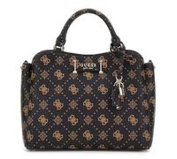 GUESS borsetta borsa a tracolla Silia Girlfriend Satchel Espresso Logo marrone scuro