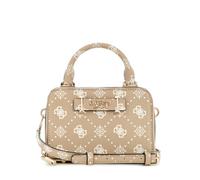 GUESS borsetta borsa a tracolla Silia Mini Satchel Bag Biscotti Logo grigio talpa