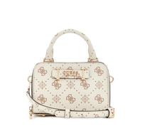 GUESS borsetta borsa a tracolla Silia Mini Satchel Bag Vanilla Logo avorio