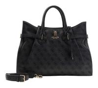 GUESS borsetta borsa a tracolla Yesba Girlfriend Satchel Bag Coal Logo grigio scuro
