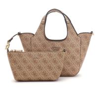 GUESS borsetta Calista 2 in 1 Mini Tote Latte Logo